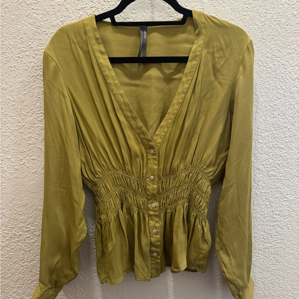 Free People Button-Down Blouse